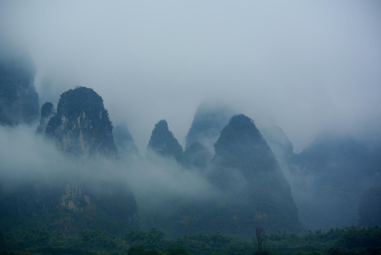 Nirvana Organic Farm Inn Yangshuo Dış mekan fotoğraf