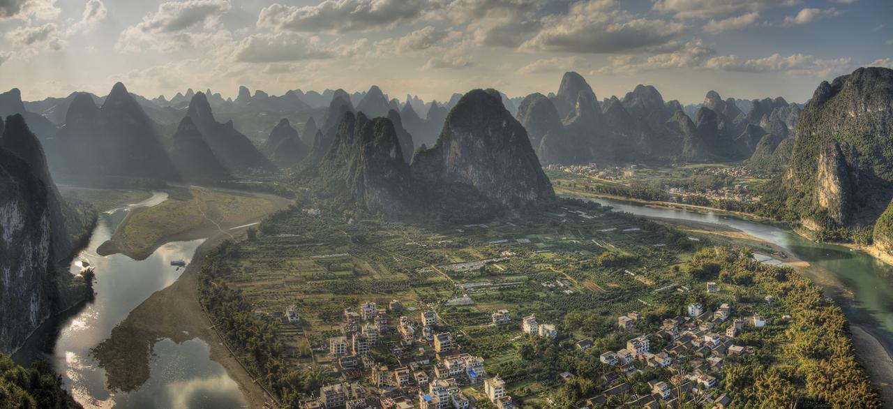 Nirvana Organic Farm Inn Yangshuo Dış mekan fotoğraf
