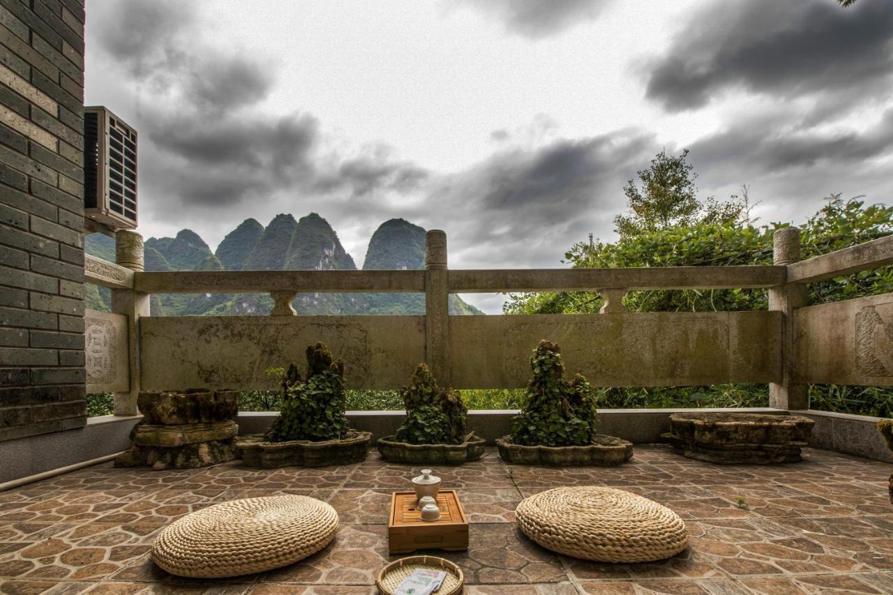 Nirvana Organic Farm Inn Yangshuo Dış mekan fotoğraf